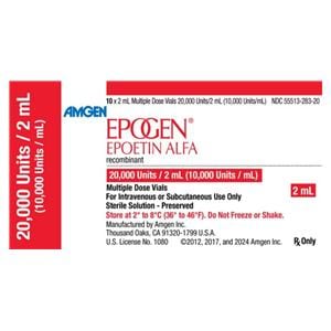 Epogen Injection 20,000U/mL MDV 1mL 10/Package