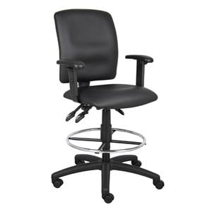 Drafting Stool Black 275lb Capacity