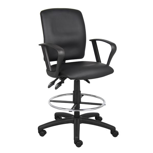 Drafting Stool Black 275lb Capacity