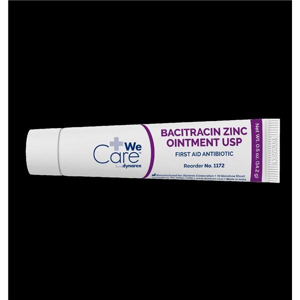 Bacitracin Zinc 500u/gm 0.5oz Tube 0.5oz/Tb
