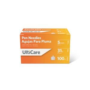 UltiCare Pen Needle 31gx3/16" Non-Safety 1200/Ca