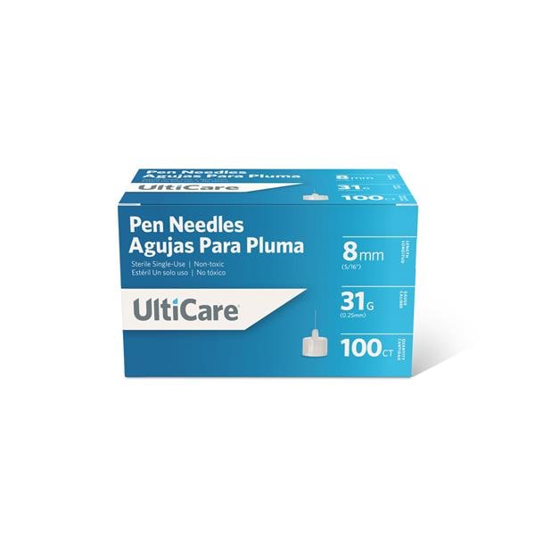 UltiCare Pen Needle 31gx8mm Non-Safety 1200/Ca
