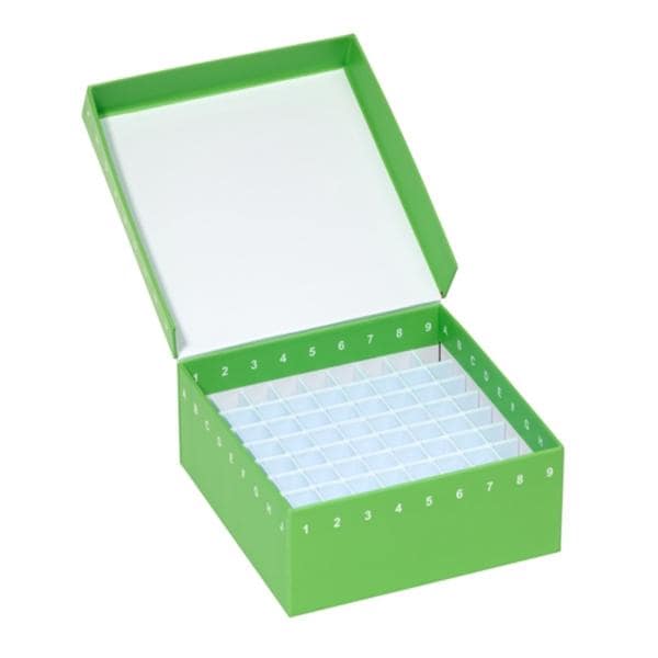 Storage Box Cardboard Green 10/Ca
