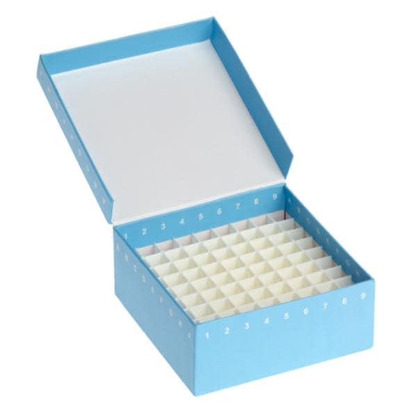 Storage Box Cardboard Blue 10/Ca