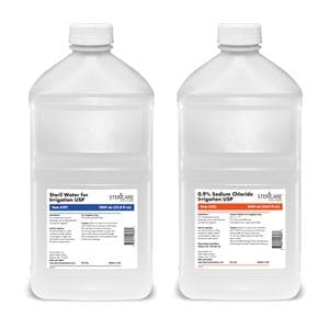 IV Solution Irrigation Solution Sterile Water 1000mL Bottle 6/Ca