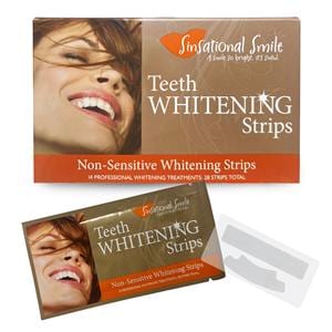 Sinsational Smile Take Home Whitening Strips Bulk Pack 6% Hyd Prx 20/Bx