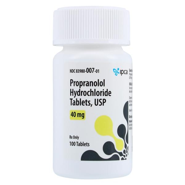 Propranolol HCL 40mg Each