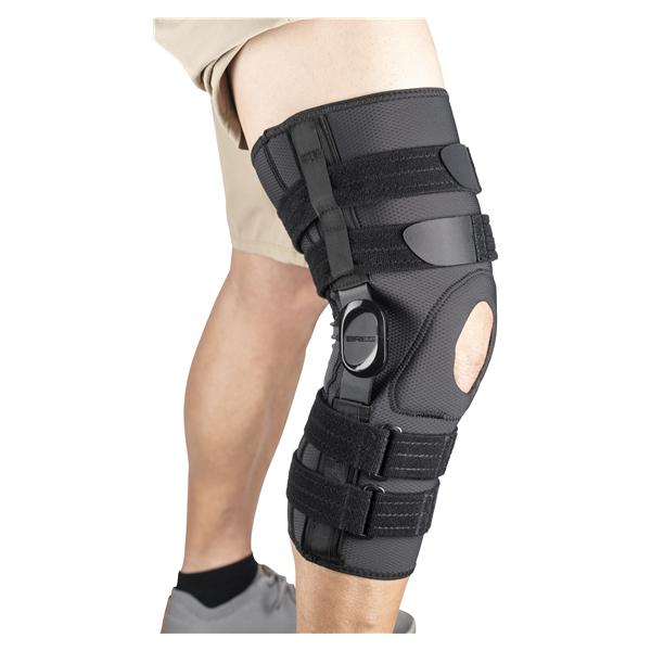 CrossRunner ROM Brace Knee Size X-Small Hybrid Fabric 14-16" Thigh Left/Right