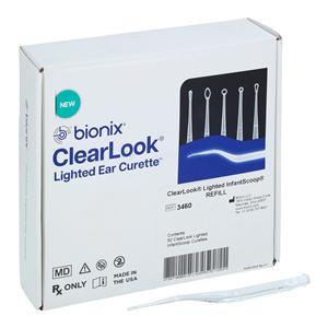 ClearLook Ear Curette 2mm InfantScoop Non-Sterile Disposable 50/Bx