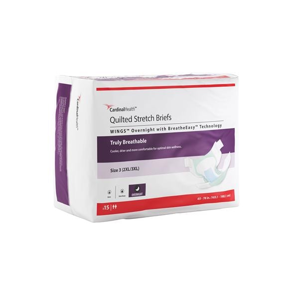 Brief Unisex 65--78" Overnight 60/Ca