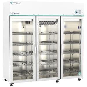 Laboratory/Medical Refrigerators New 72 Cu Ft 3 Glass Doors 1 to 10C Ea