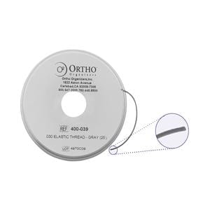 Solid Thread Elastic 0.025 in Clear Ea