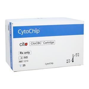 CitoCBC Test Cartridge 25/Bx