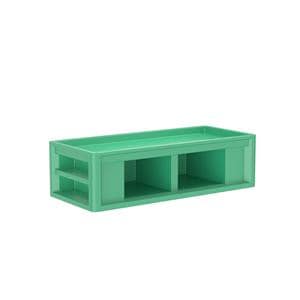 Endurance 1.0 Platform Bed New Polyethylene Green Ea