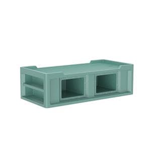 Cortech Platform Bed New Polyethylene Aqua Ea