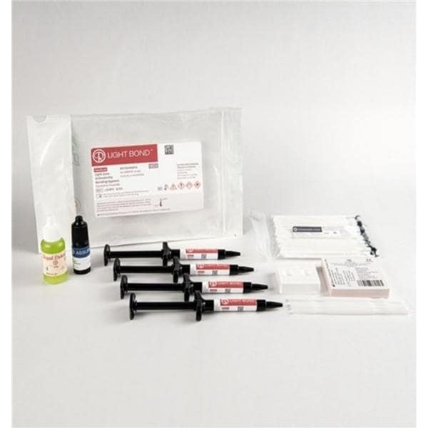 Light Bond Medium Viscosity Paste Bracket Adhesive Light Cure Syringe Kit Ea