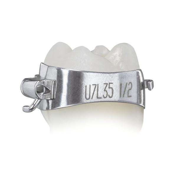 TruFit 2.0 MBT Prewelded Band & Buccal Tube Assembly .022" 37.5 LL6 w/ Clt 3/Pk