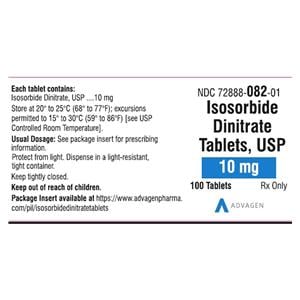 Isosorbide Dinitrate 10mg Each