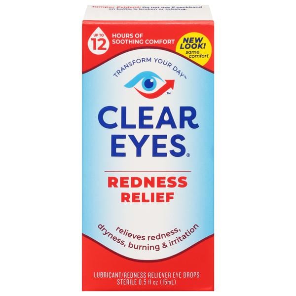 Clear Eyes Redness Relief Drops 0.5oz/Bt