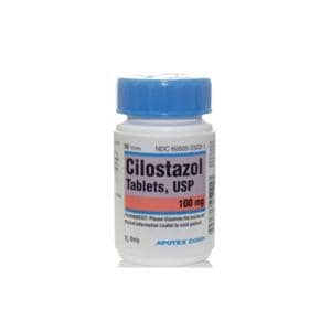 Cilostazol Tablets 100mg Bottle 60/Bottle Each
