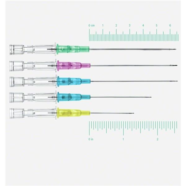 Introcan Safety 2 Catheter IV Catheter Safety Straight 22 Gauge 2-1/2" 200/Ca