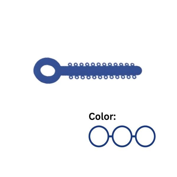 Safe T-Tie Ligature Ties on Sticks 0.120 in LF Blue 30/Pk