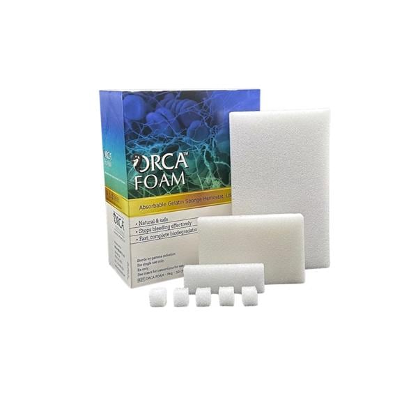 Orca Hemostatic Gelatin Sponge Tampon 80x7mm