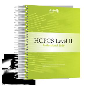 2026 HCPCS 2026 Level II Professional Edition Coding Book Ea