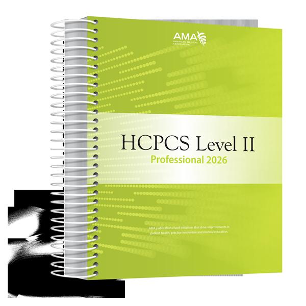 2026 HCPCS 2026 Level II Professional Edition Coding Book Ea