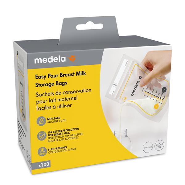 Breast Milk Storage Bag BPA-Free Disposable 7oz 300/Ca