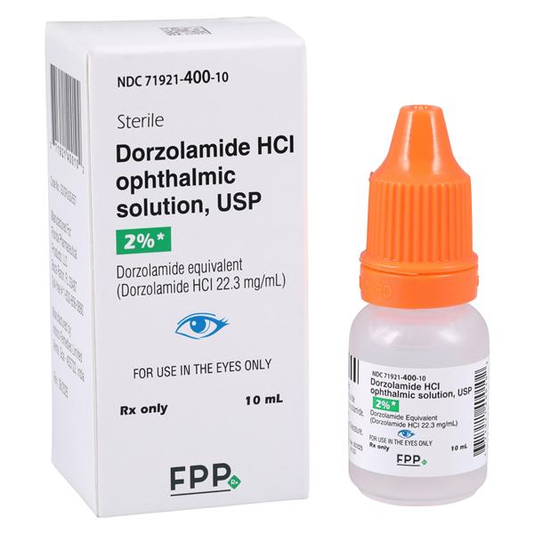 Dorzolamide HCl Ophthalmic Solution 2% Bottle 10mL Each