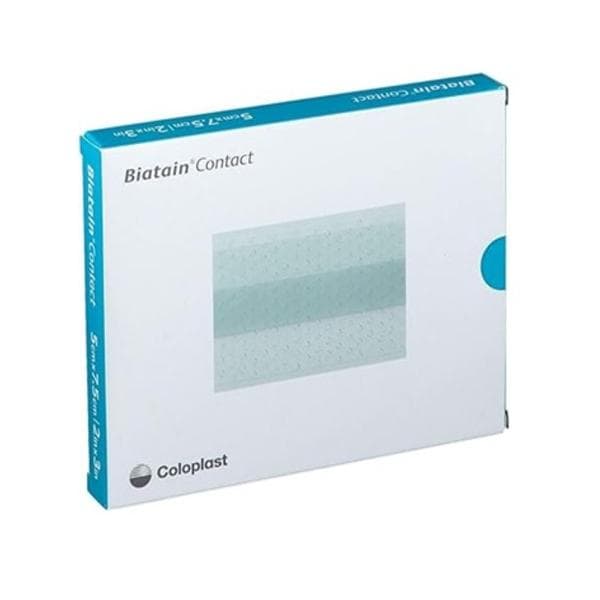 Biatain Contact Silicone Contact Layer Dressing 2x3" Transparent