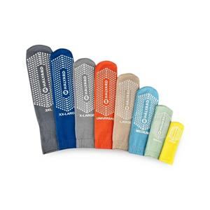 Patient Slippers Cotton Blend / Terry In Dark Gray 3X Large Disposable 48/Ca