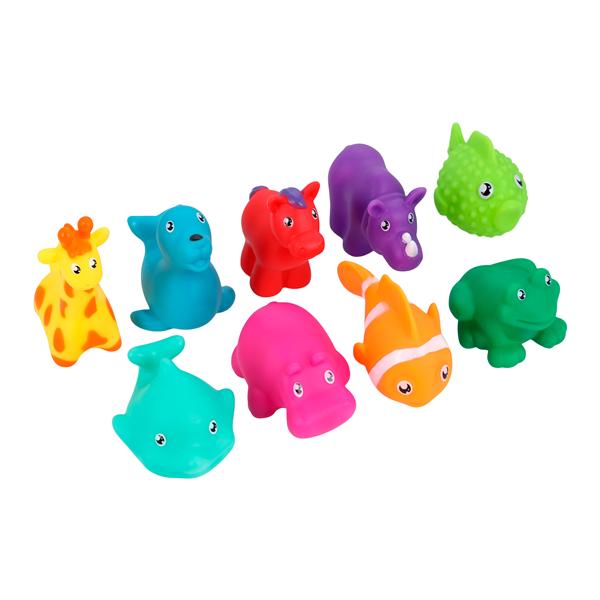 Toys Rubber Mini Assorted Animals Assortment 50/Pk