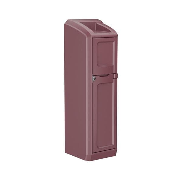 Cortech Storage Locker New Polyethylene Burgundy Ea