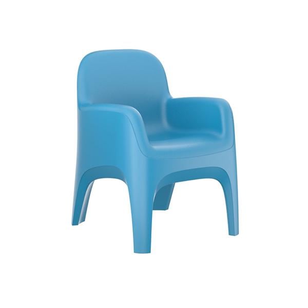 Cortech Chair New Polyethylene Slate Blue Ea