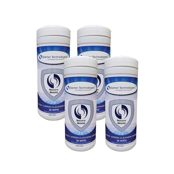 Barrier Technologies Cleaning Wipes For X-Ray Apron 4/Ca