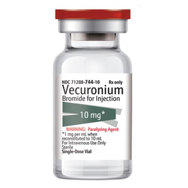 Vecuronium Bromide Injection 10mg/mL SDV 10/Package