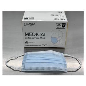 Procedure Mask ASTM F2100 Compliant Level 1 Blue Pediatric 600/Ca