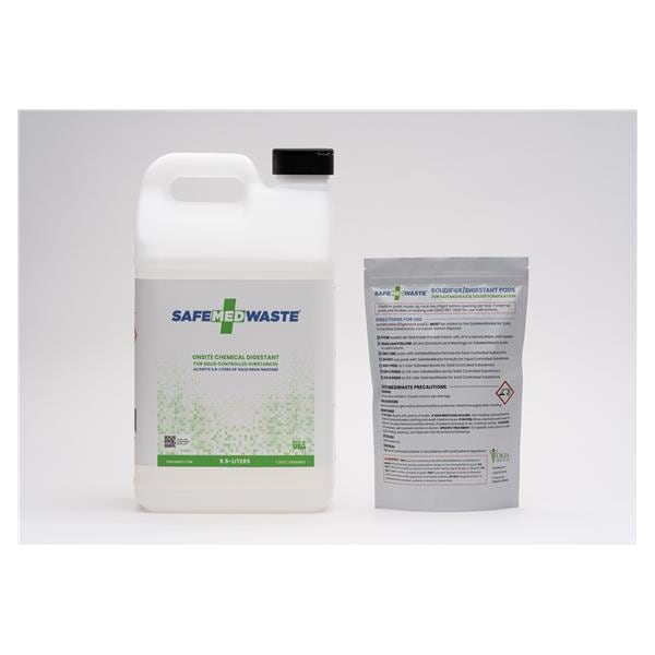SafeMedWaste Solid Medication Disposal 9.5L 4/Ca