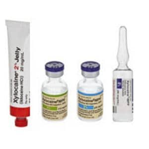 Xylocaine MPF Injection 1% Preservative Free Ampule 10mL 5/Packag...