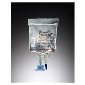 IV Injection Solution Sodium Chloride 0.9% 100mL Viaflex Plastic...