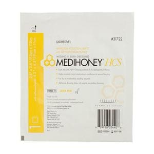MediHoney HCS Polymer Pad Dressing 2-4/5x2-4/5" Sheet HCS Sheet Non-Adhesive