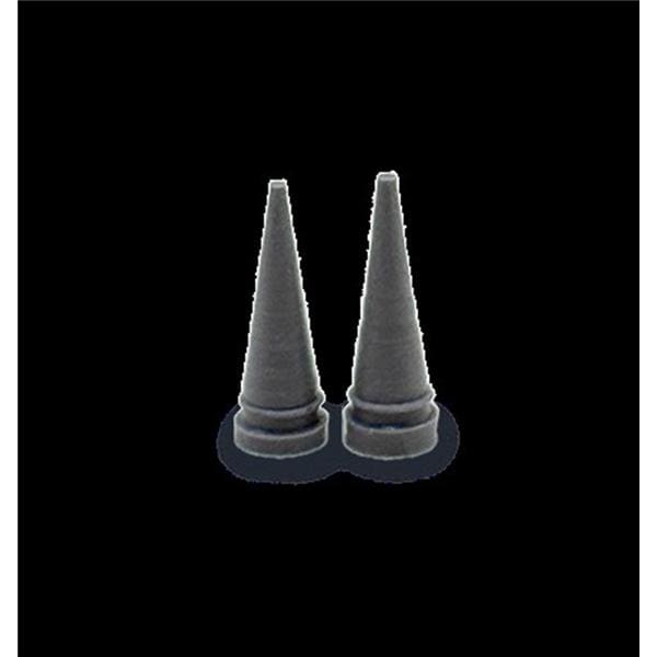 3-D Direct Rubber Plugs Gray 100/Pk