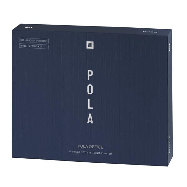 Pola Office In Office Whitening System Kit 35% Hydrogen Peroxide 3 Patient Ea