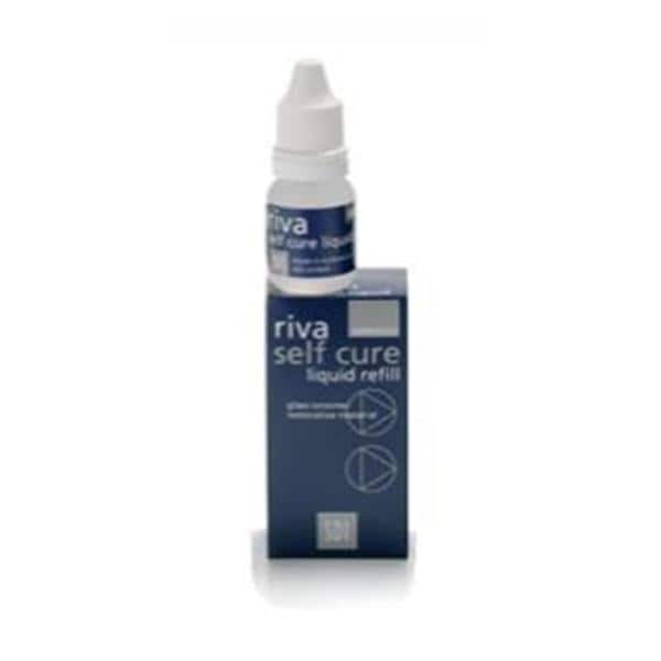 Riva Self Cure Glass Ionomer Liquid Clear Refill 8Gm/Bt