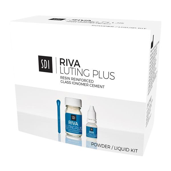 Riva Luting Plus Cartridge Powder & Liquid Cement Assorted Ea