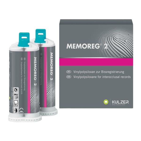Memoreg 2 Bite Registration 50 mL Fast Set Unflavored Complete Package Ea
