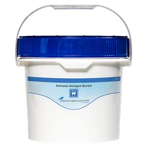 Amalgam Bucket 3.5gal Plastic Ea