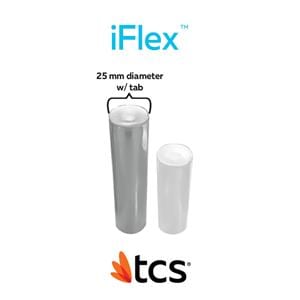 TCS iFlex Polyolefin Thermoplastic with Tab Natural Lrg 25mm Tab Crtrdg 5/Pk